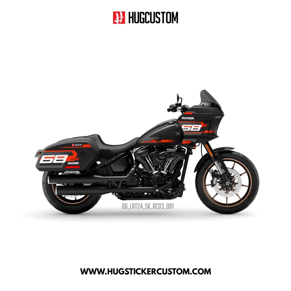 HUGCUSTOM Sticker Kit for Cruiser LRST (FXLRST) (2017-2025) - 'Horizon Speed V.2' Design