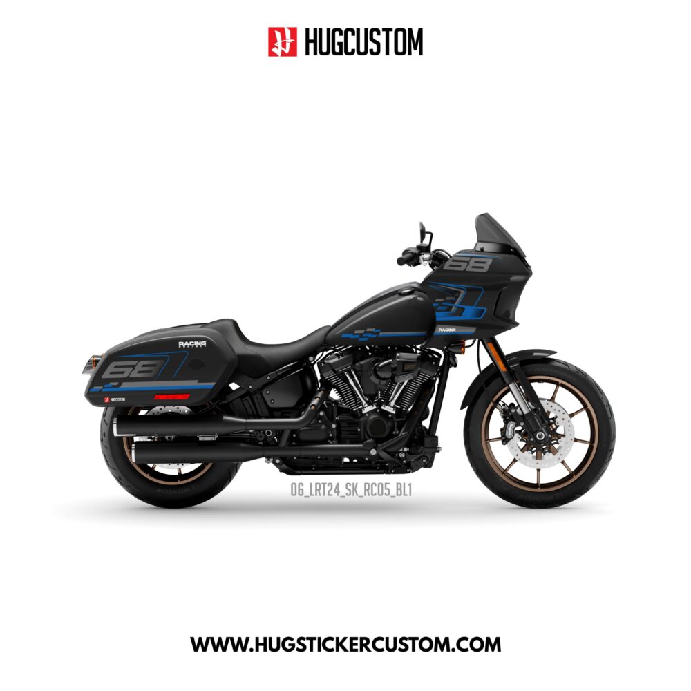 HUGCUSTOM Sticker Kit for Cruiser LRST (FXLRST) (2017-2025) - 'Velocity' Design